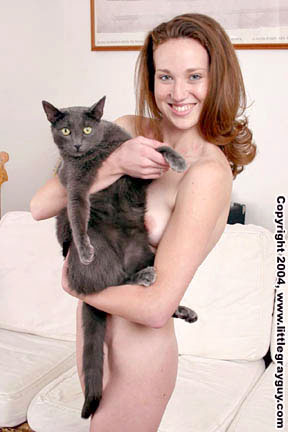 Click to see more of me and little gray Amber Simpson!