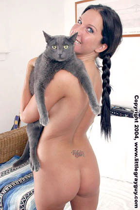 Click to see more of me and little gray Destiny St. Claire!