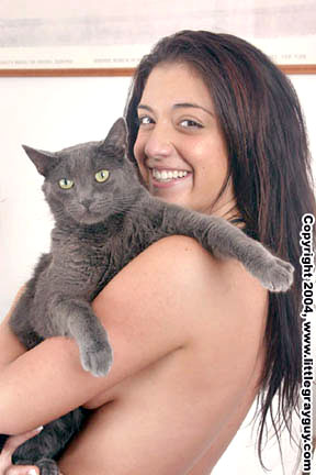 Click to see more of me and little gray Porsha!