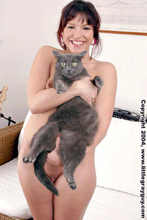 Click to see more of me and little gray Shayna Knight!