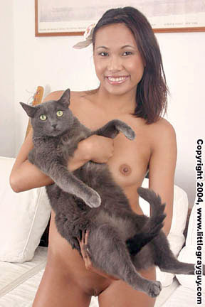 Click to see more of little gray Veronica Lynn!